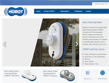 Tablet Screenshot of hobot-europe.com
